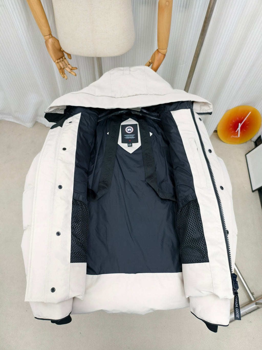 Canada Goose White MacMillan Down Parka