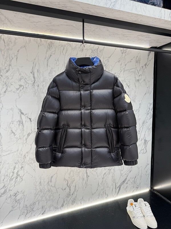 Moncler Black Short Puffer Down Jacket