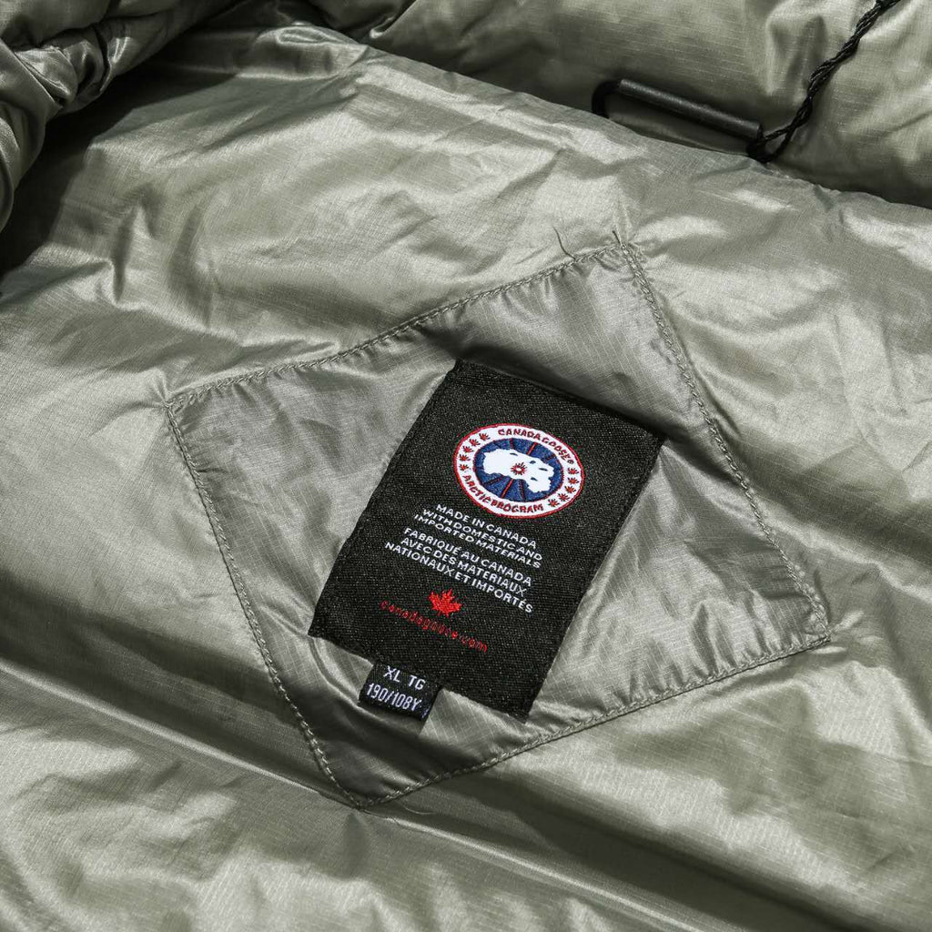 Canada Goose Military Green Packable Down Jacket