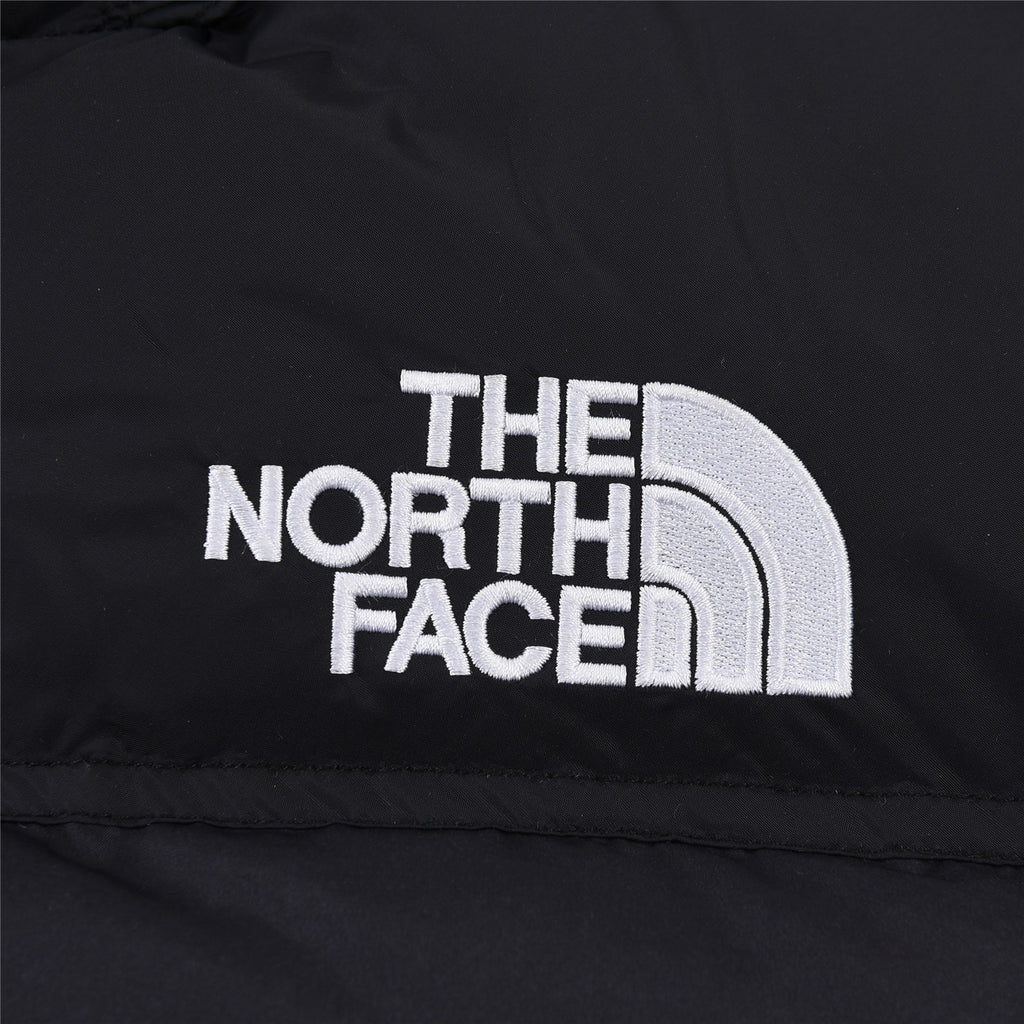 The North Face Black 700-Fill Nuptse Down Jacket with Large Baffle Quilting