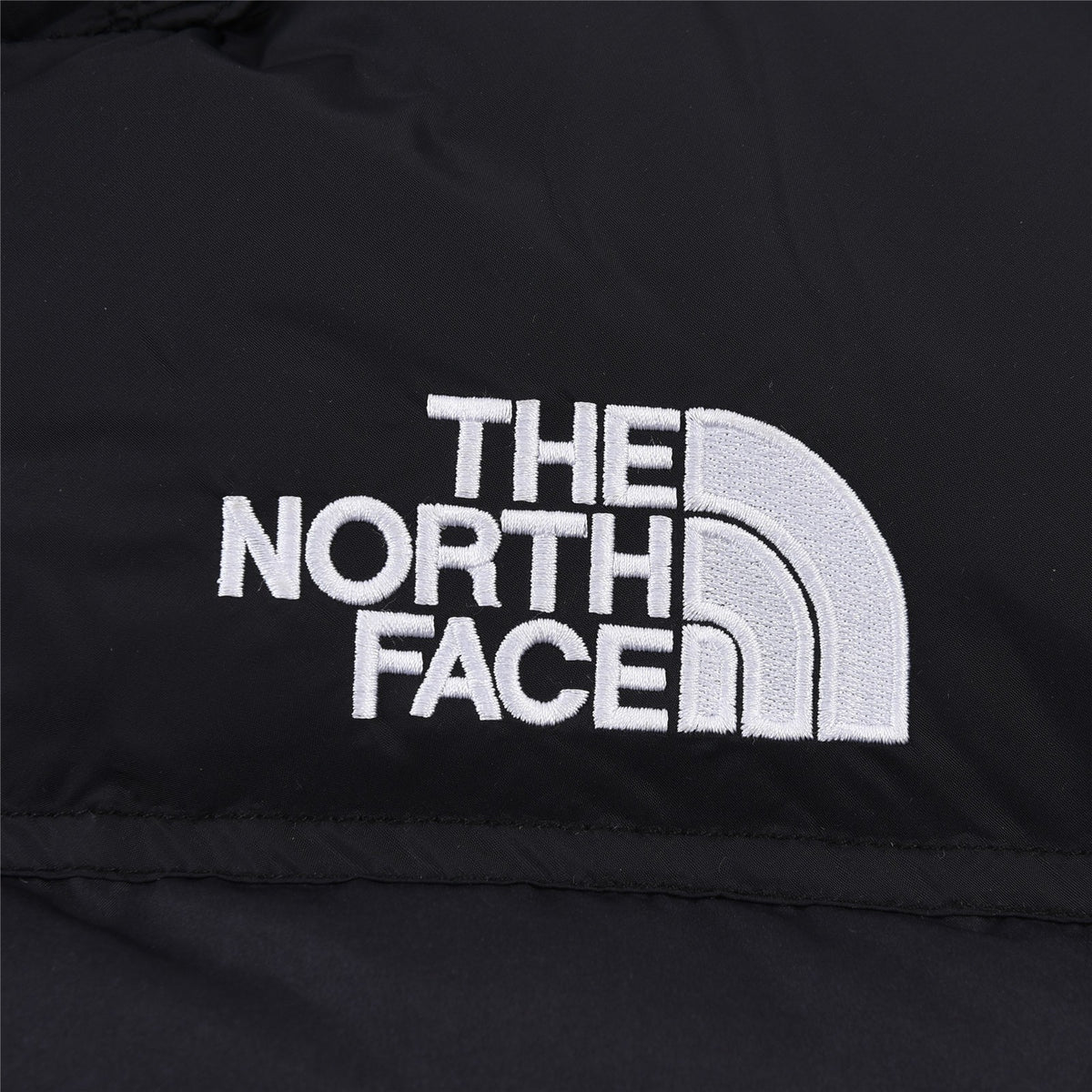 The North Face Black 700-Fill Nuptse Down Jacket with Large Baffle Quilting