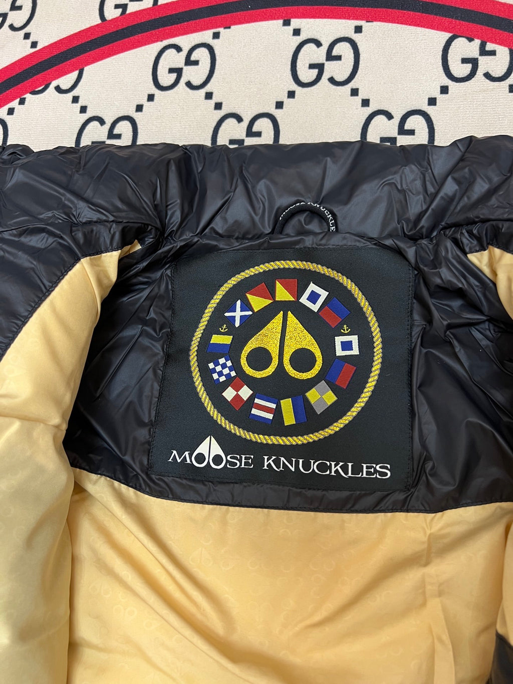 Moose Knuckles Black Classic Down Jacket