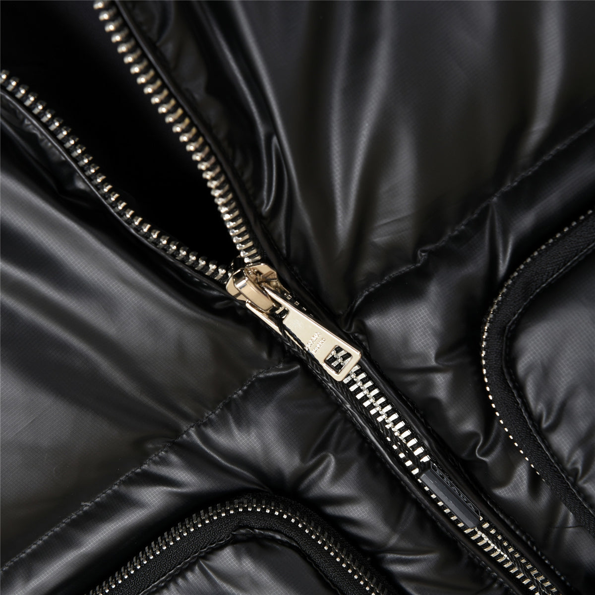 Prada Black Re-Nylon Down Puffer Vest