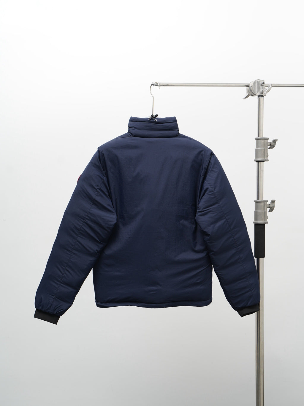 Canada Goose Navy Puffer Bomber Down Jacket