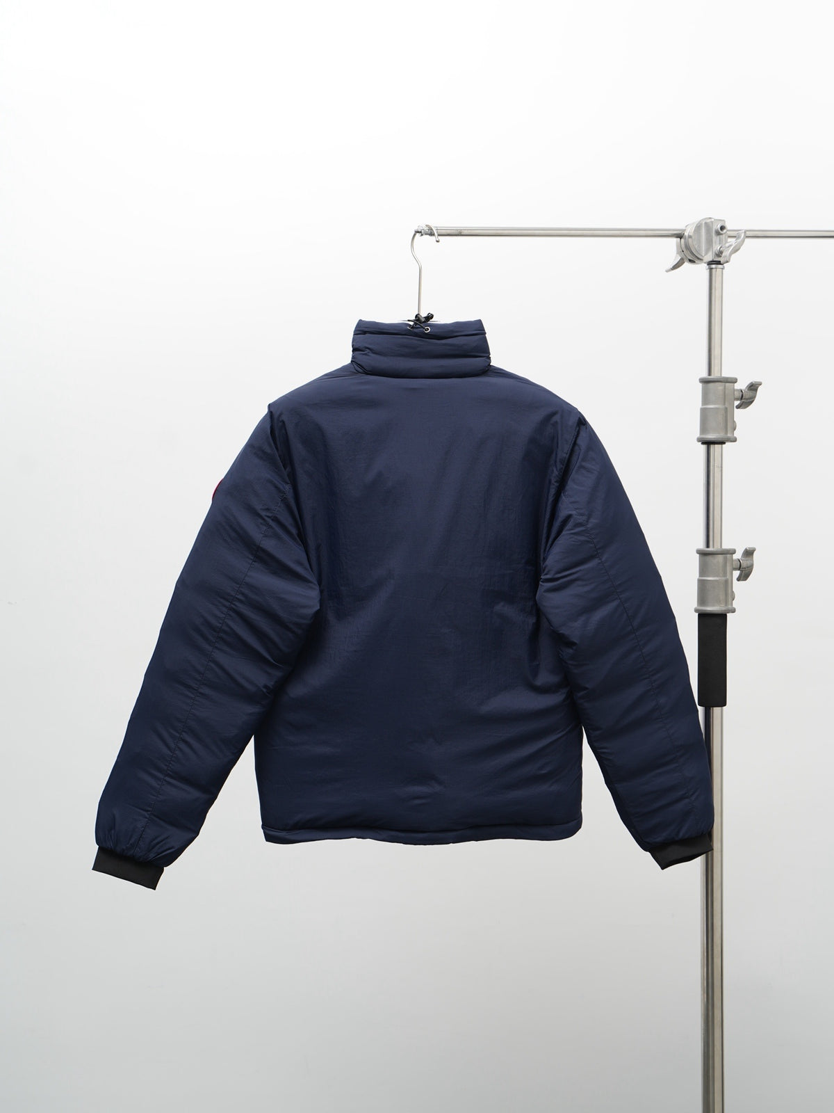 Canada Goose Navy Puffer Bomber Down Jacket
