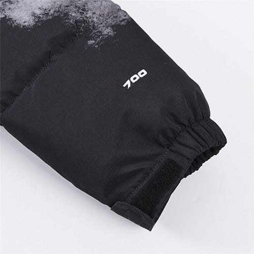 The North Face Black 700-Fill Nuptse Down Jacket with Large Baffle Quilting