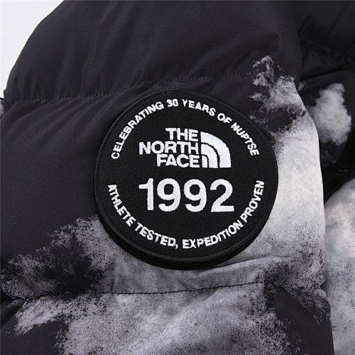 The North Face Black 700-Fill Nuptse Down Jacket with Large Baffle Quilting