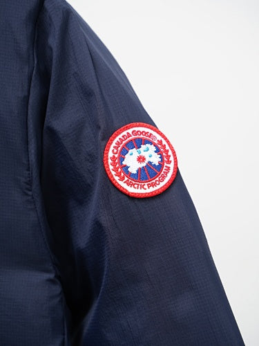 Canada Goose Navy Puffer Bomber Down Jacket