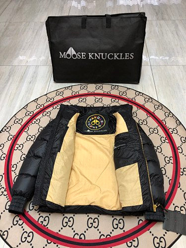 Moose Knuckles Black Classic Down Jacket