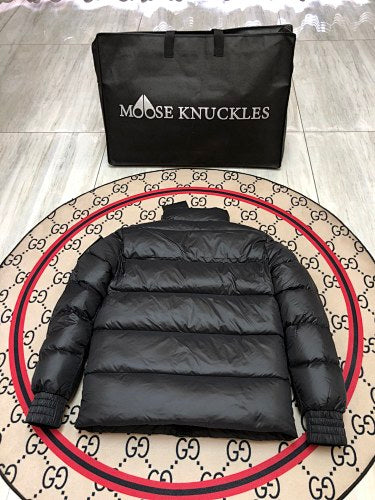 Moose Knuckles Black Classic Down Jacket