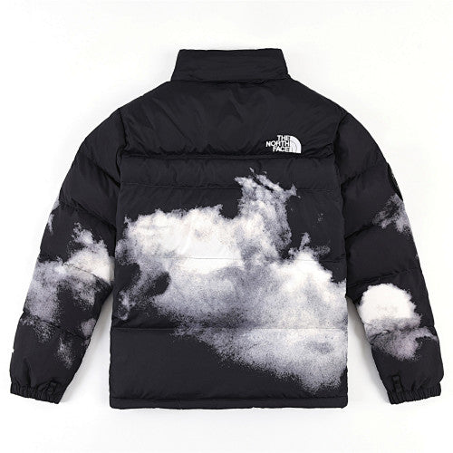 The North Face Black 700-Fill Nuptse Down Jacket with Large Baffle Quilting