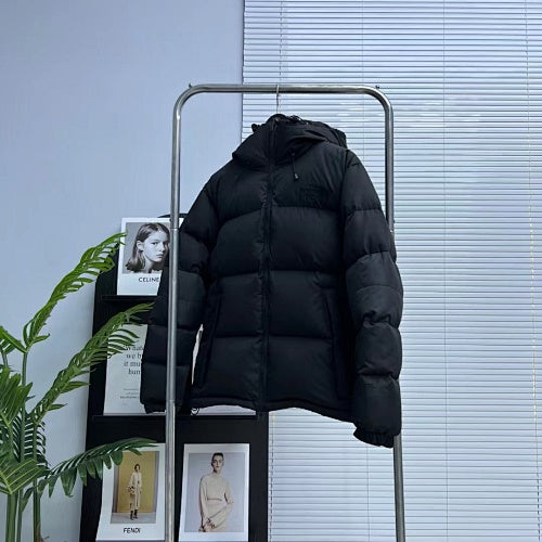 The North Face Black Hooded Puffer Down Jacket