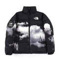 The North Face Black 700-Fill Nuptse Down Jacket with Large Baffle Quilting