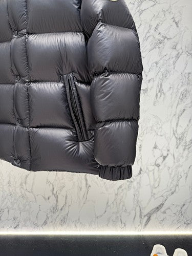 Moncler Black Short Puffer Down Jacket