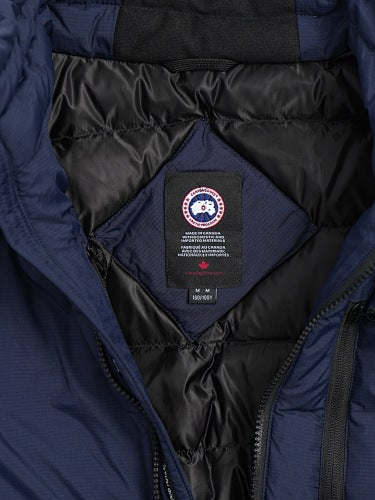 Canada Goose Navy Puffer Bomber Down Jacket