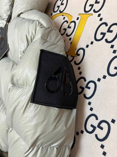 Moose Knuckles Silver Classic Down Jacket