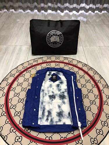 Canada Goose Blue Freestyle Crew Puffer Vest