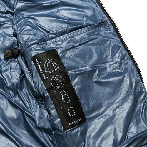 Canada Goose Navy Blue Packable Down Jacket