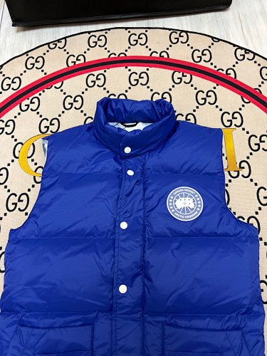 Canada Goose Blue Freestyle Crew Puffer Vest