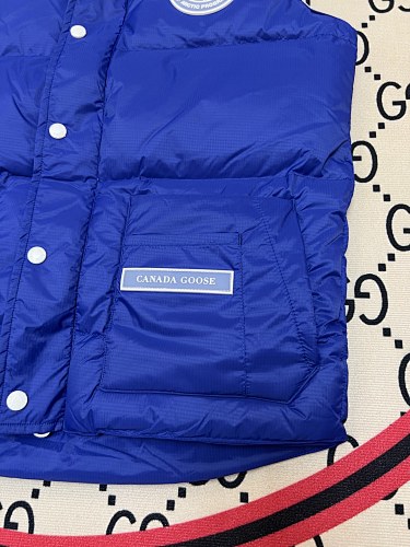 Canada Goose Blue Freestyle Crew Puffer Vest