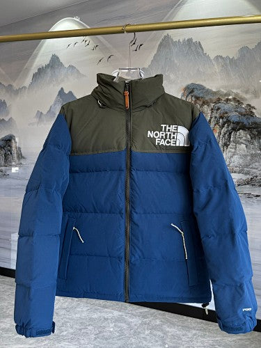 The North Face Khaki Colorblock Down Jacket
