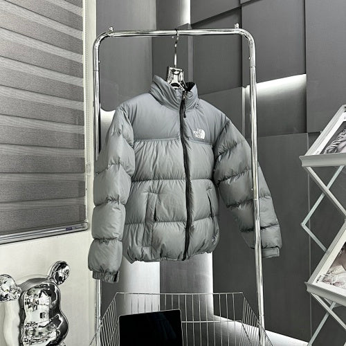 The North Face Grey Nuptse Down Jacket