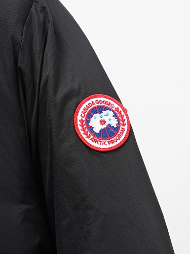 Canada Goose Black Lightweight Slim-Fit Channel-Quilted Down Jacket