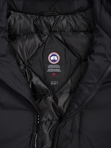 Canada Goose Black Lightweight Slim-Fit Channel-Quilted Down Jacket