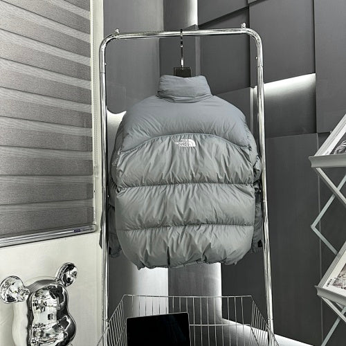 The North Face Grey Nuptse Down Jacket