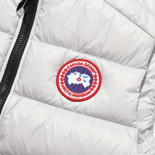 Canada Goose White Packable Down Jacket