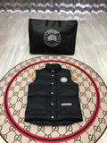 Canada Goose Black Freestyle Crew Puffer Vest