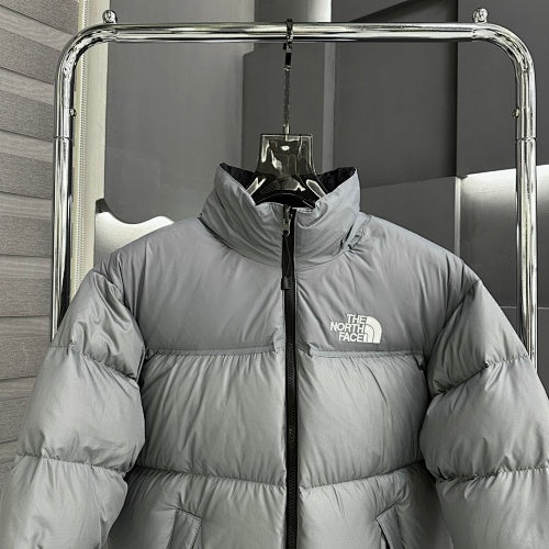 The North Face Grey Nuptse Down Jacket