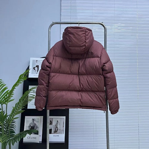 The North Face Rose Red Waterproof Hardshell Jacket with Structured Hood