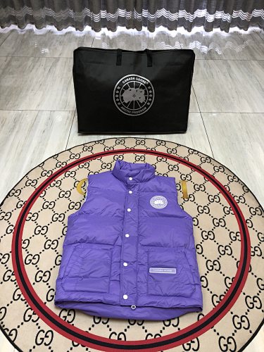 Canada Goose Purple Freestyle Crew Puffer Vest