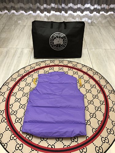 Canada Goose Purple Freestyle Crew Puffer Vest