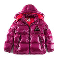 Moncler Magenta Classic Hooded Down Jacket