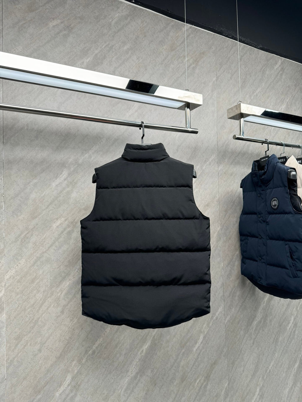 Canada Goose Black Freestyle Crew Puffer Vest