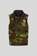 Canada Goose Olive Camo Stand-Collar Vest