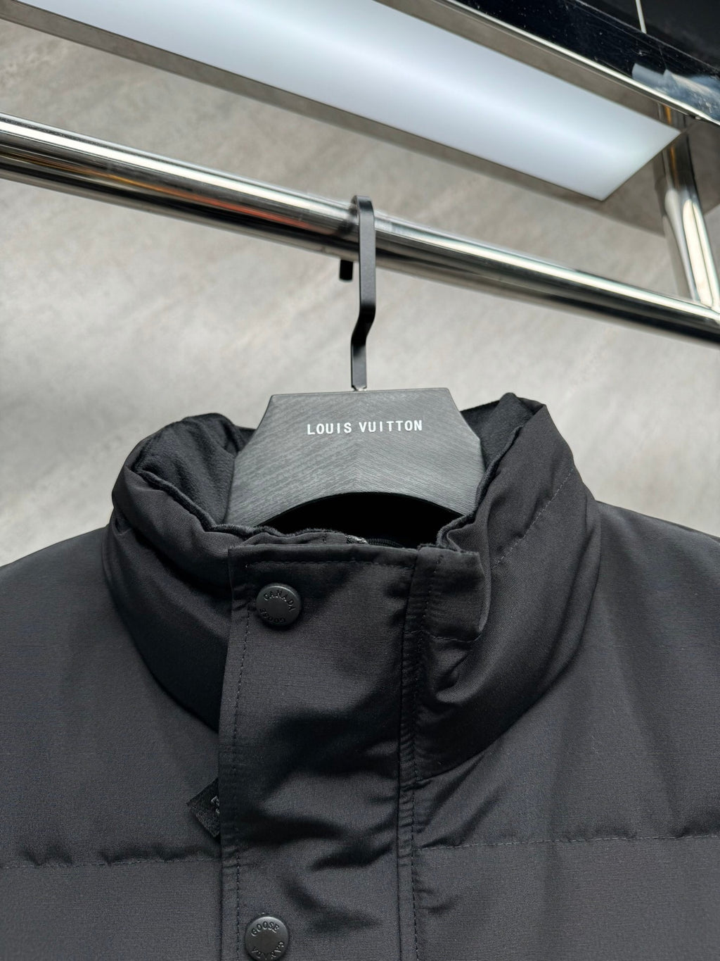 Canada Goose Black Freestyle Crew Puffer Vest