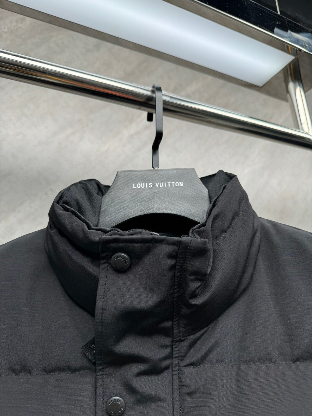 Canada Goose Black Freestyle Crew Puffer Vest