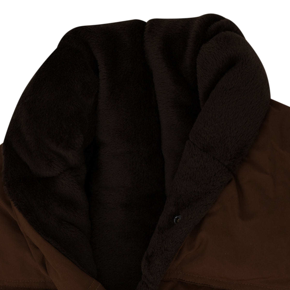 Brown Puff Down Mufler