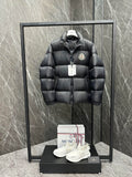 Moncler Navy Classic Short Down Jacket