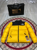The North Face Yellow Nuptse Down Jacket