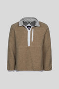 Canada Goose Tan Half-Zip Fleece Pullover