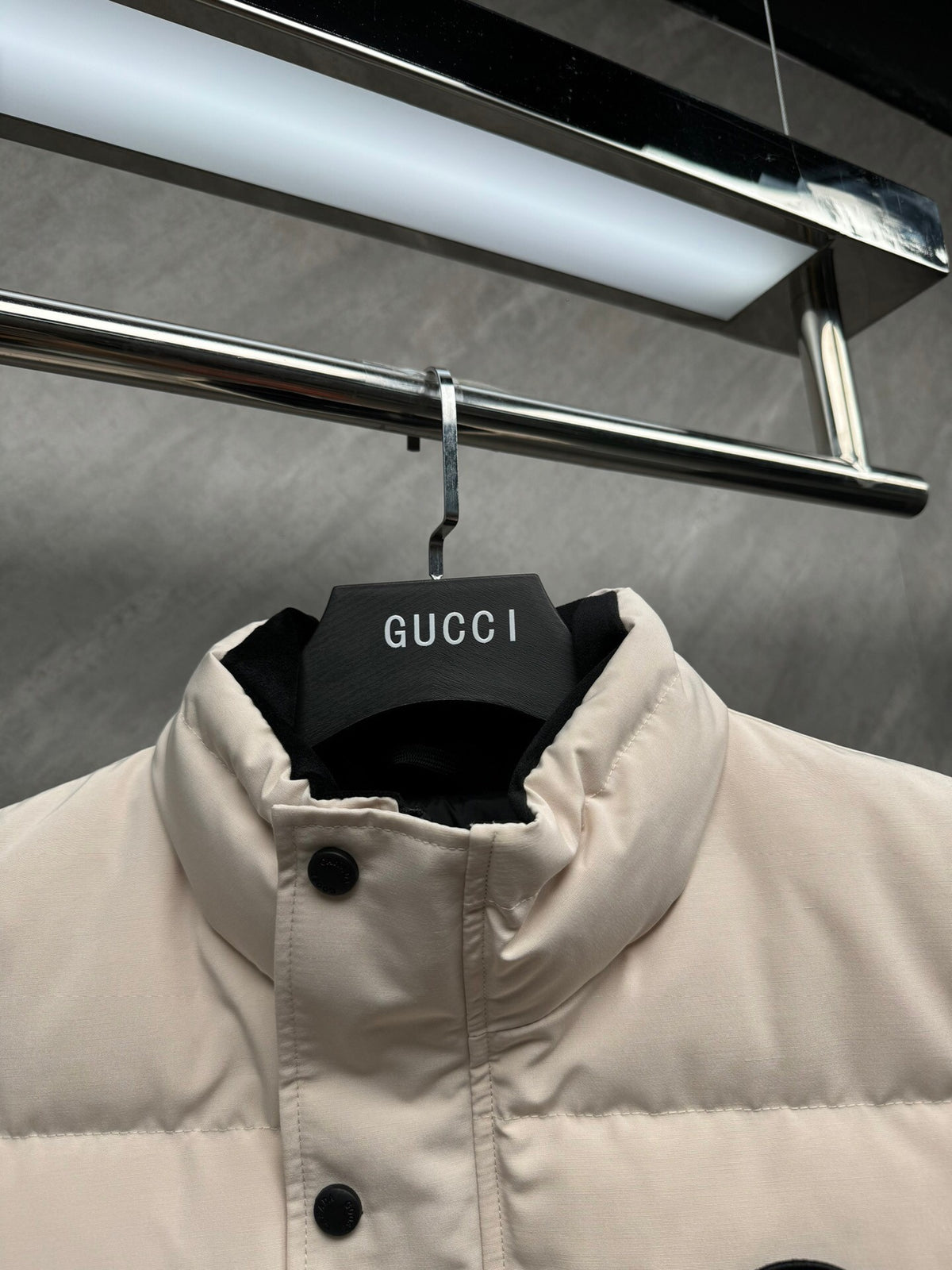 Canada Goose Cream Freestyle Crew Puffer Vest