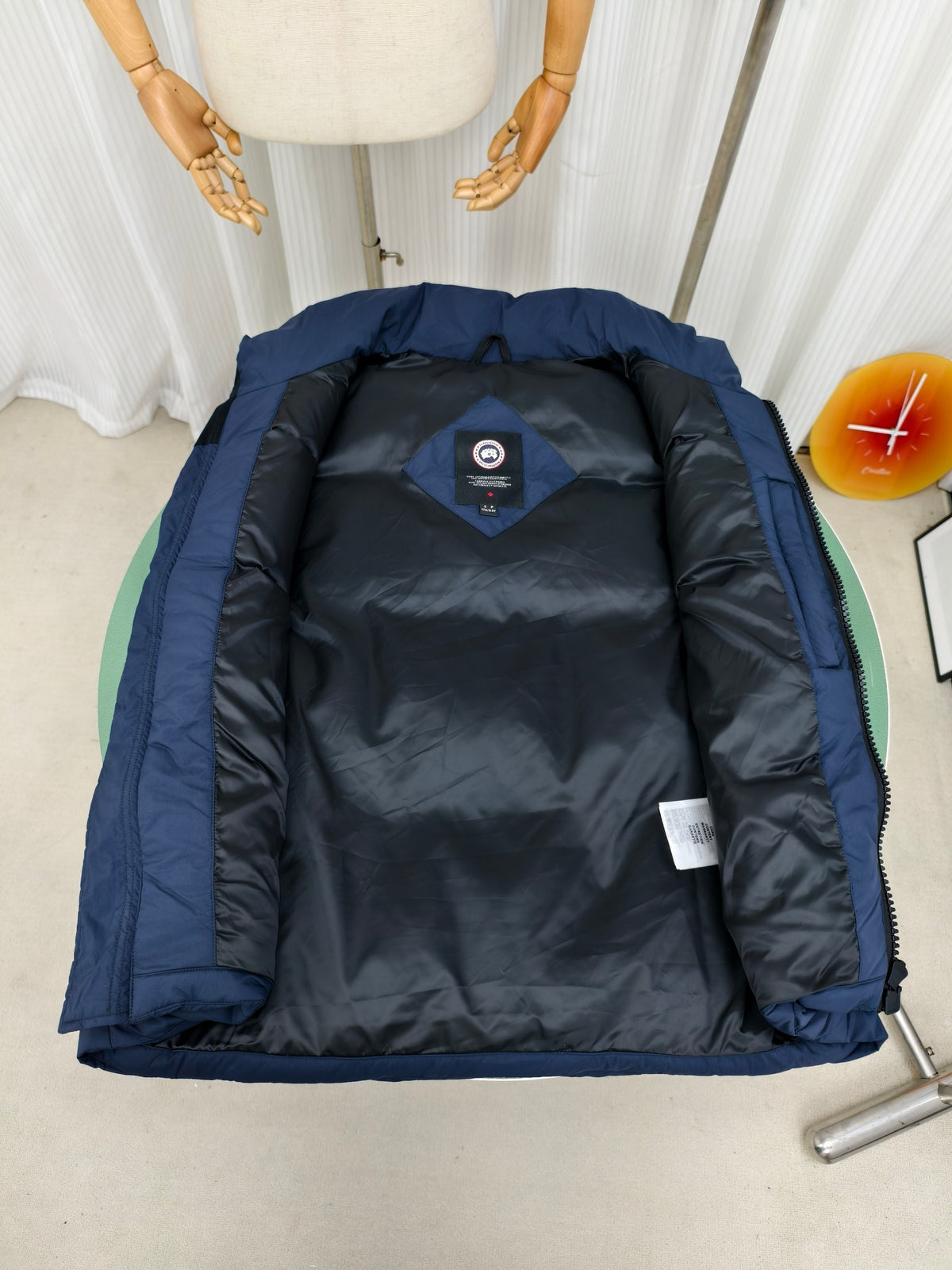 Canada Goose Navy Blue Down Jacket
