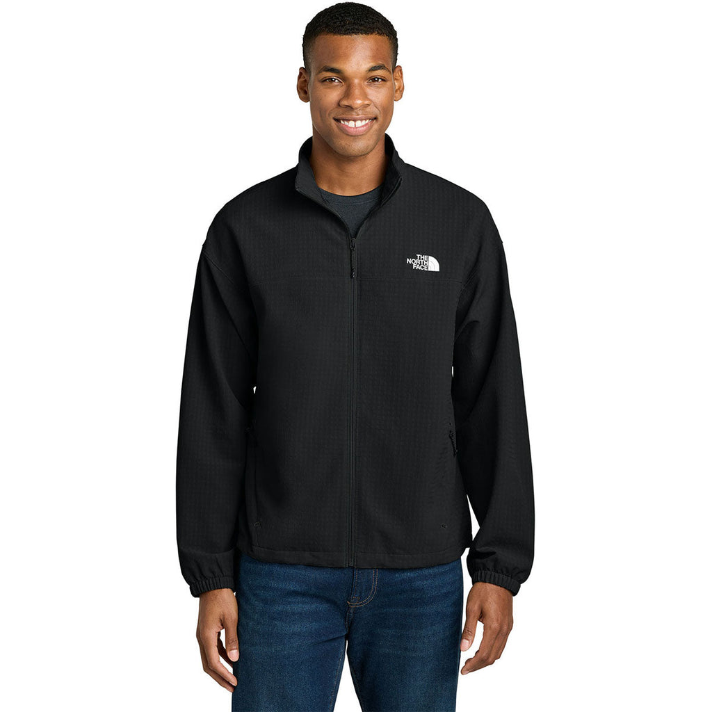 The North Face Black Full-Zip Softshell Jacket