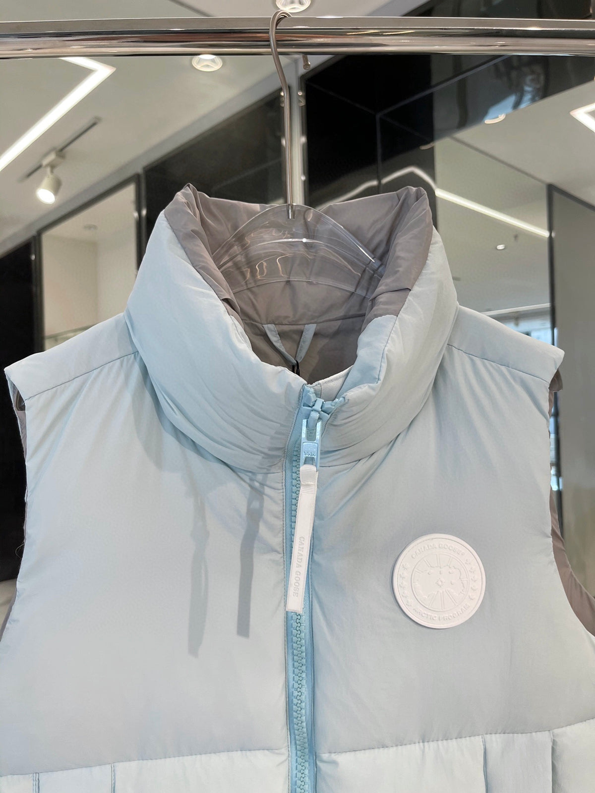 Canada Goose Sky Blue Freestyle Crew Puffer Vest