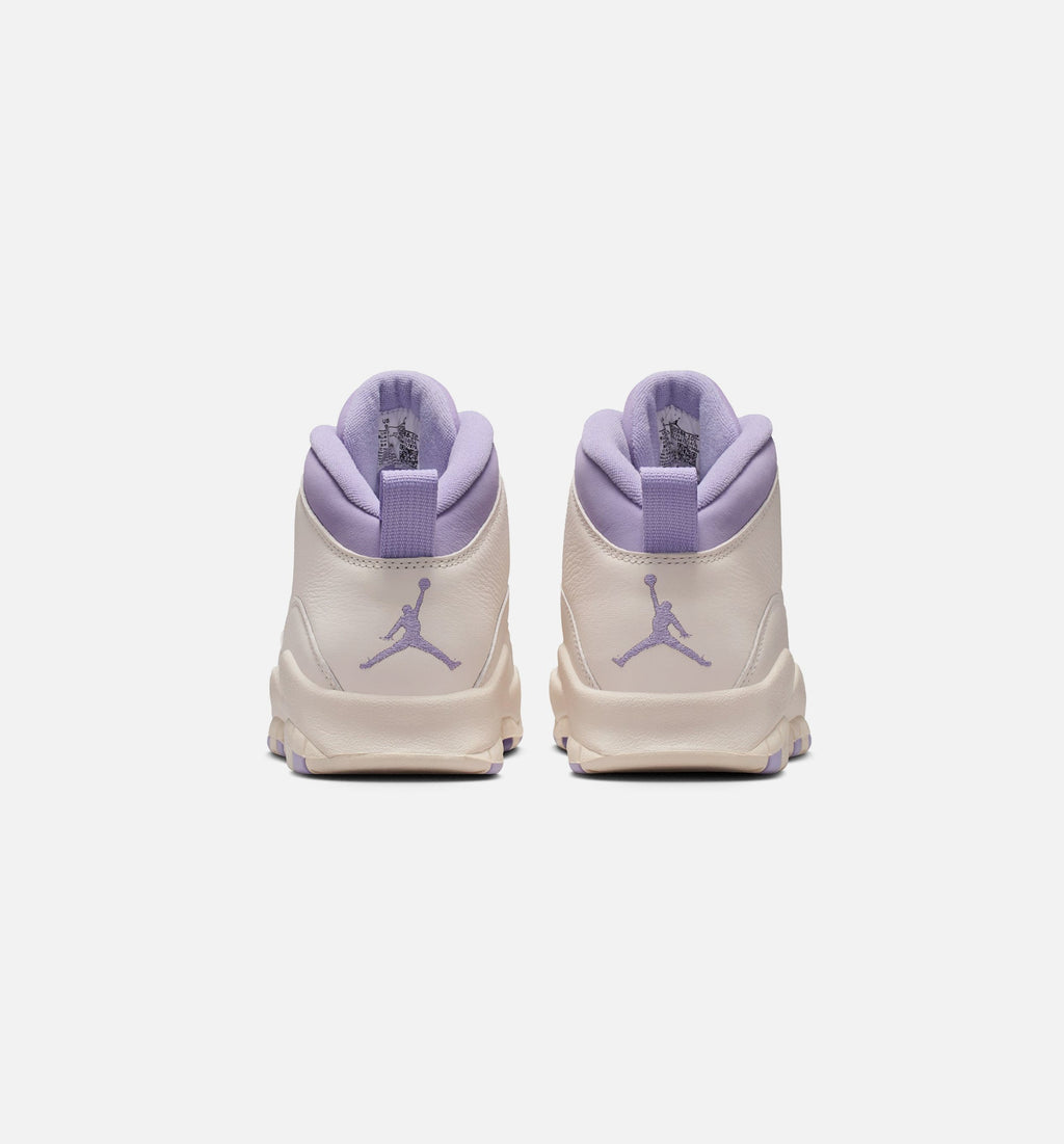 Air Jordan 10 Retro Hydrangeas | Women's Lifestyle Shoe | Chalk/Hydrangeas/Wild Grape