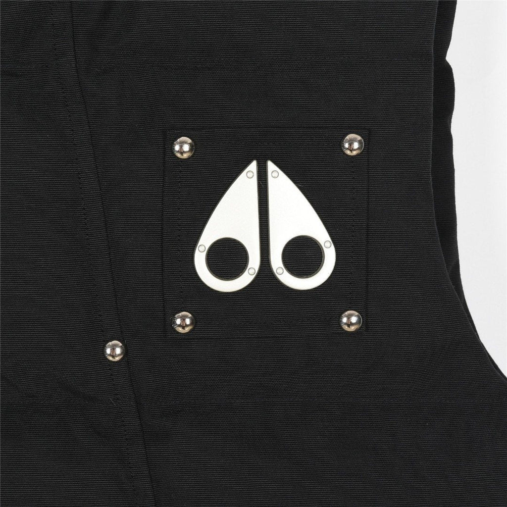 Moose Knuckles Black Elmwood Puffer Vest